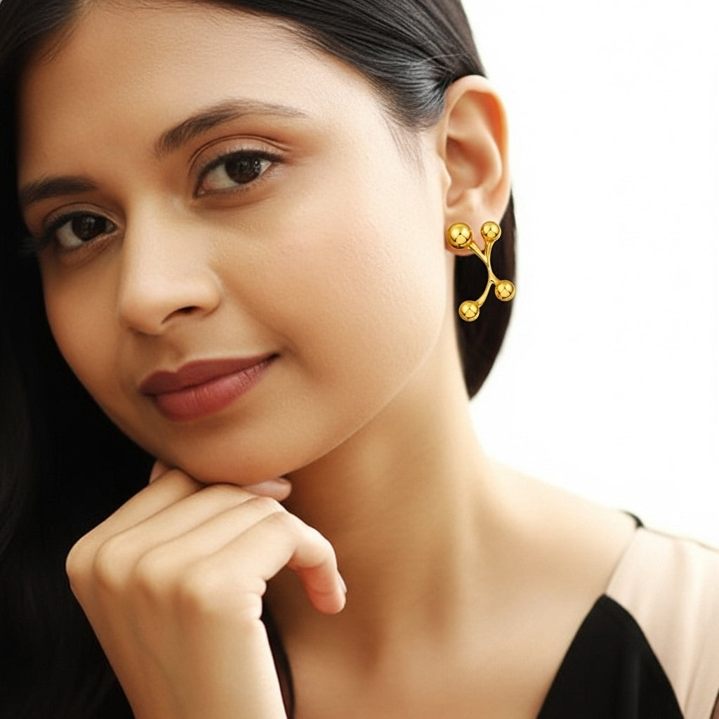 Wisdom Fashionable Studs Earrings – by KaVi